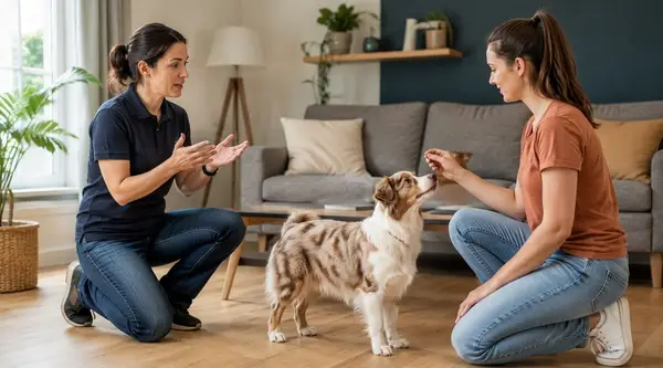 Prix éducateur canin : séance à domicile avec un chien